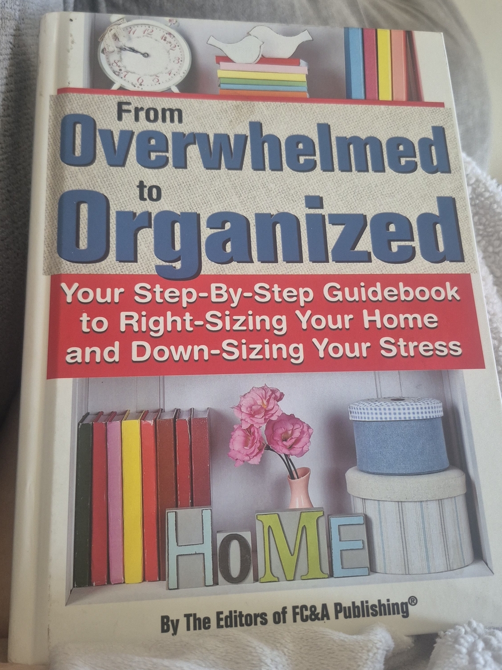 From Overwhelmed to Organized - Home Storage & Organization (Blue, Red, Pink)